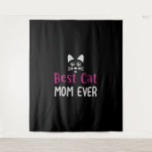 BESTE CAT MOM OOIT WANDKLEED (Voorkant)