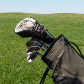 Beste CAT-MOM op Par Custom Pet-foto op maat Golfheadcover (Insitu)