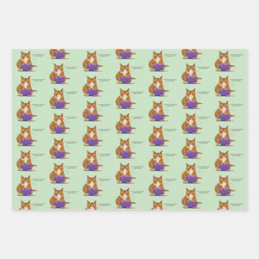 Beste Cat Mum Moederdag Inpakpapier Vel (Voorkant 2)