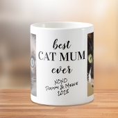 Beste Cat Mum ooit gepersonaliseerde foto's Koffiemok