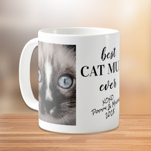Beste Cat Mum ooit gepersonaliseerde foto's Koffiemok