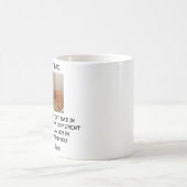 Beste Cat Pap, persoonlijke foto en naam van de ka Koffiemok (Center)