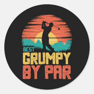 Beste Chagrijnig Door Par Golfen Golf Golfer Grapp Ronde Sticker