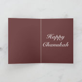 BESTE CHANUKAH-WENSKAARTEN - GOTTLIEB-ARTWORK FEESTDAGEN KAART (Binnen)
