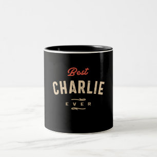 Beste Charlie ooit grappige naam Charlie Tweekleurige Koffiemok