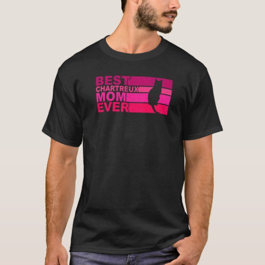 Beste Chartreux Kat Moeder Ooit T-shirt (Voorkant)