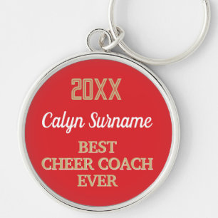 Beste CHEER Coach Award Sleutelhanger