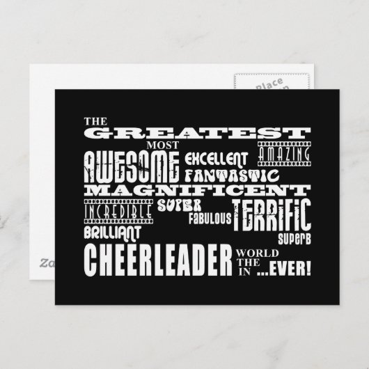 Beste Cheerleaders: Grootste Cheerleader Briefkaart (Voorkant / Achterkant)