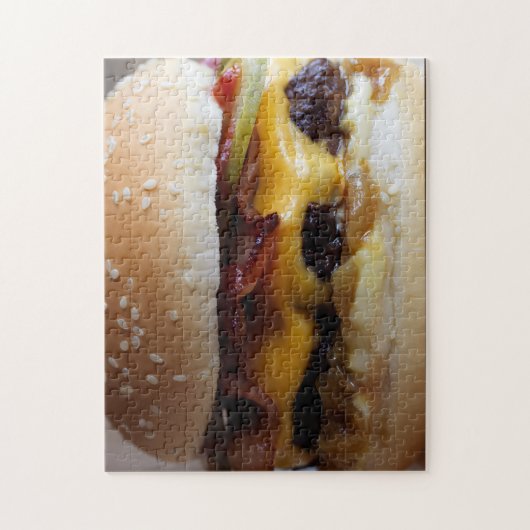 Beste cheeseburger 252-delige puzzel (Verticaal)