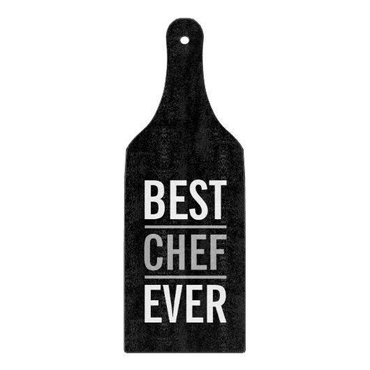 Beste Chef Ever | Modern minimalist Snijplank (Voorkant)