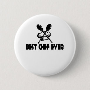 Beste Chef Ever Ronde Button 5,7 Cm