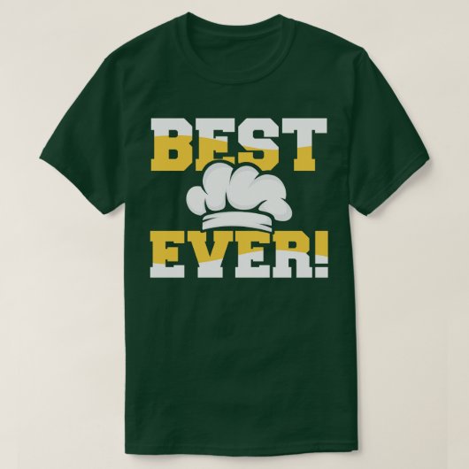 Beste Chef Ever T-shirt (Design voorkant)