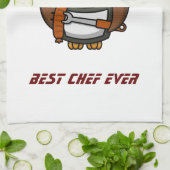 Beste chef-kok ooit theedoek (Gevouwen)