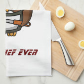 Beste chef-kok ooit theedoek (Quarter Fold)