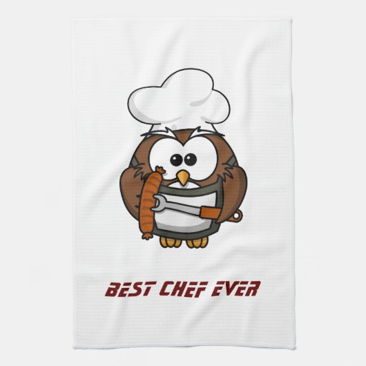 Beste chef-kok ooit theedoek (Verticaal)