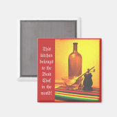 Beste chef-kok ter wereld magneet (Voorkant / Achterkant)