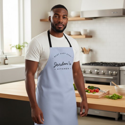 Beste Chef Ooit Gepersonaliseerde Moderne Keuken B Schort