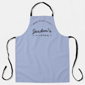 Beste Chef Ooit Gepersonaliseerde Moderne Keuken B Schort (Voorkant)