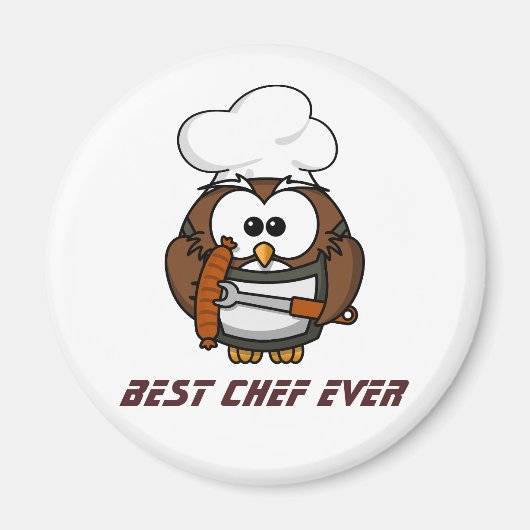 Beste Chef ooit Magneet (Voorkant)