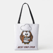 Beste Chef ooit Tote Bag (Achterkant)