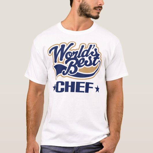 Beste Chef over werelden T-shirt (Voorkant)