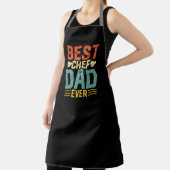 Beste Chef Papa Ooit Vaderdag Gift Grill Master Schort (Insitu)
