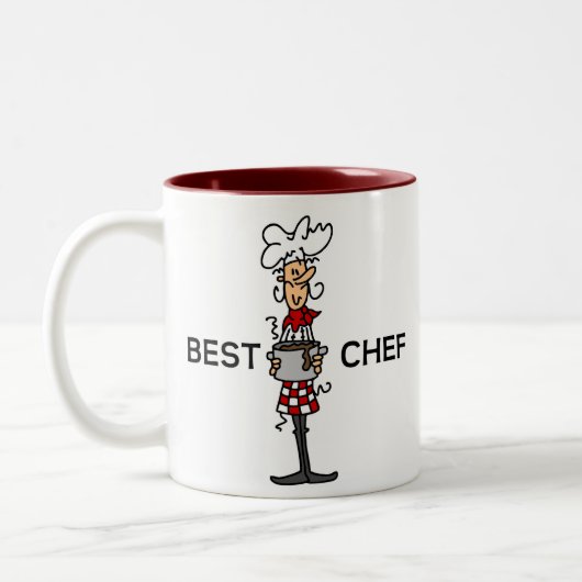 Beste Chef Tweekleurige Koffiemok (Links)