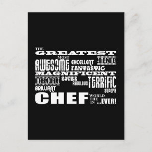 Beste Chefs Birthdays : Grote Chef Briefkaart
