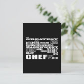 Beste Chefs Verjaardagen: Beste Chef Briefkaart (Staand voorkant)