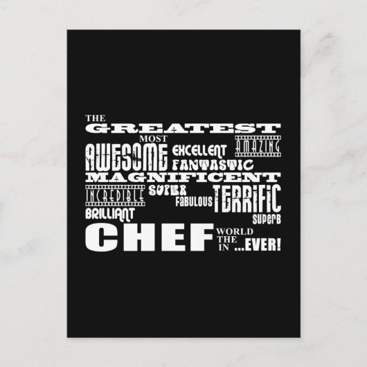 Beste Chefs Verjaardagen: Beste Chef Briefkaart (Voorkant)