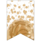 beste chic gouden elegant met fijne suikerziekte m vlaggetjes (Tweede vlag)