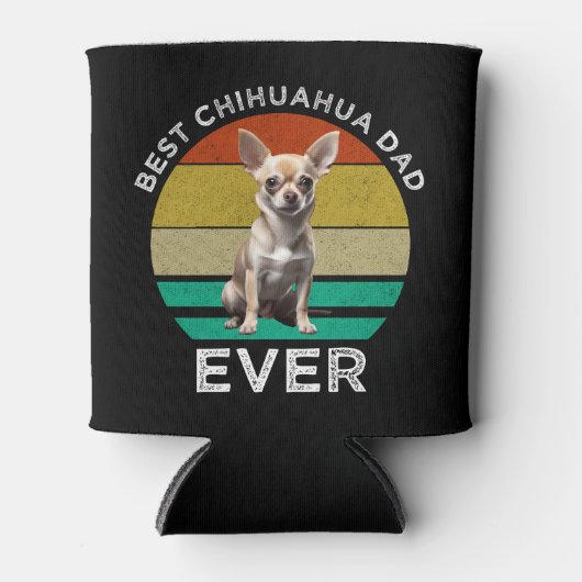 Beste Chihuahua Dad Ever Blikjeskoeler (Voorkant)