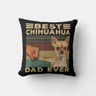 Beste Chihuahua Dad Ever Kussen