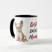Beste Chihuahua Hond Mam Mok (Voorkant links)