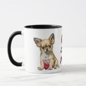 Beste Chihuahua-hond Moeder Mok (Links)
