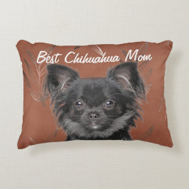 Beste Chihuahua Mam Accent Pillow Accent Kussen