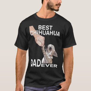 Beste Chihuahua papa ooit chihuahua papa voor mann T-shirt