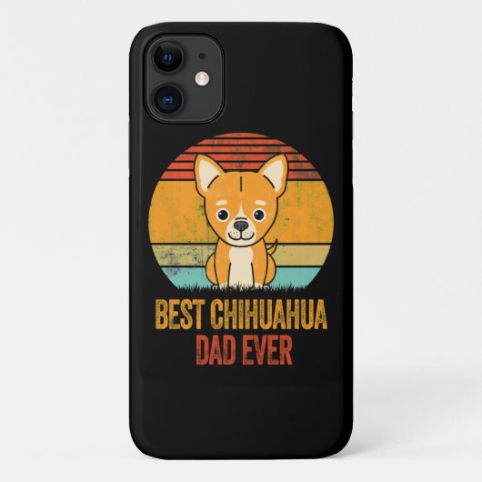 Beste Chihuahua papa ooit in nood Case-Mate iPhone Case (Achterkant)