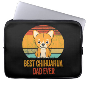 Beste Chihuahua papa ooit in nood Laptop Sleeve