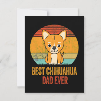 Beste Chihuahua papa ooit in nood Notitiekaartje