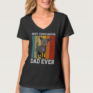 Beste Chihuahua papa voor pap ' s verjaardag of ke T-shirt
