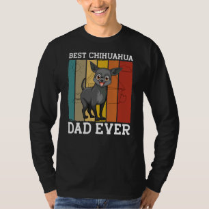 Beste Chihuahua papa voor pap ' s verjaardag of ke T-shirt