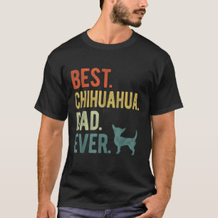 Beste Chihuahua vader ooit hond papa Vaderdag T-shirt
