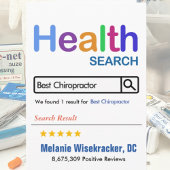 Beste Chiropractor Grappig cadeau Bedankkaart