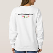 Beste Chirps Hockey Sweatshirt Glibberig Daar Buit (Achterkant)
