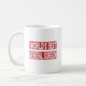 Beste chirurg ter wereld koffiemok (Links)