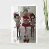 **BESTE CHRISTMAS OOIT** OP MIJN SPECIALE ANGEL FEESTDAGEN KAART (Voorkant)