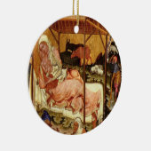 BESTE CHRISTMAS-ORNAMENS - NATIVITEIT - FAMOUS ART KERAMISCH ORNAMENT (Rechts)