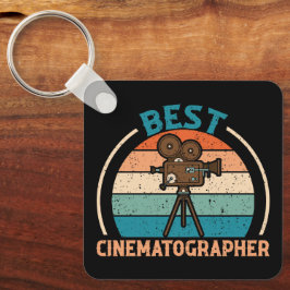 Beste Cinematographer - Retro Style Sleutelhanger
