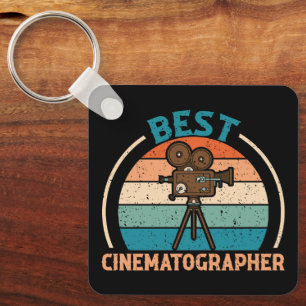 Beste Cinematographer - Retro Style Sleutelhanger